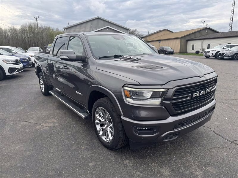2022 Granite Crystal Metallic Clear Coat Ram 1500 Laramie 4X4 Truck