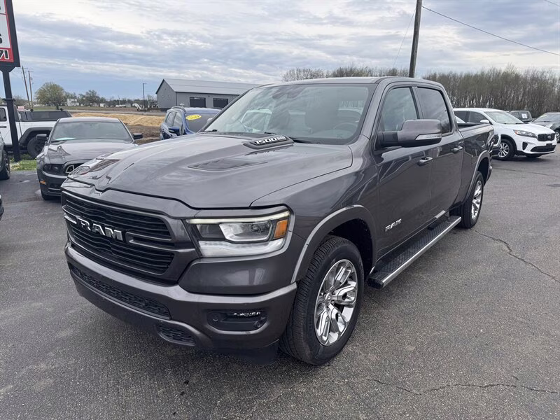 2022 Granite Crystal Metallic Clear Coat Ram 1500 Laramie 4X4 Truck