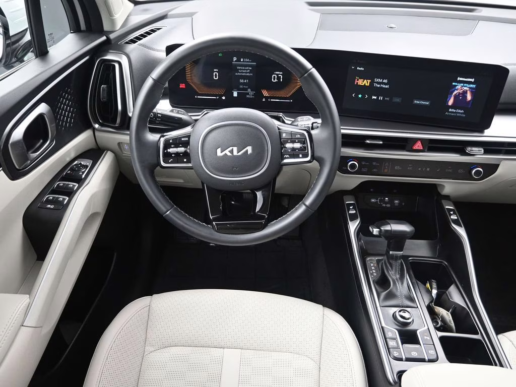 2025 Glacial White Pearl Kia Sorento S FWD SUV