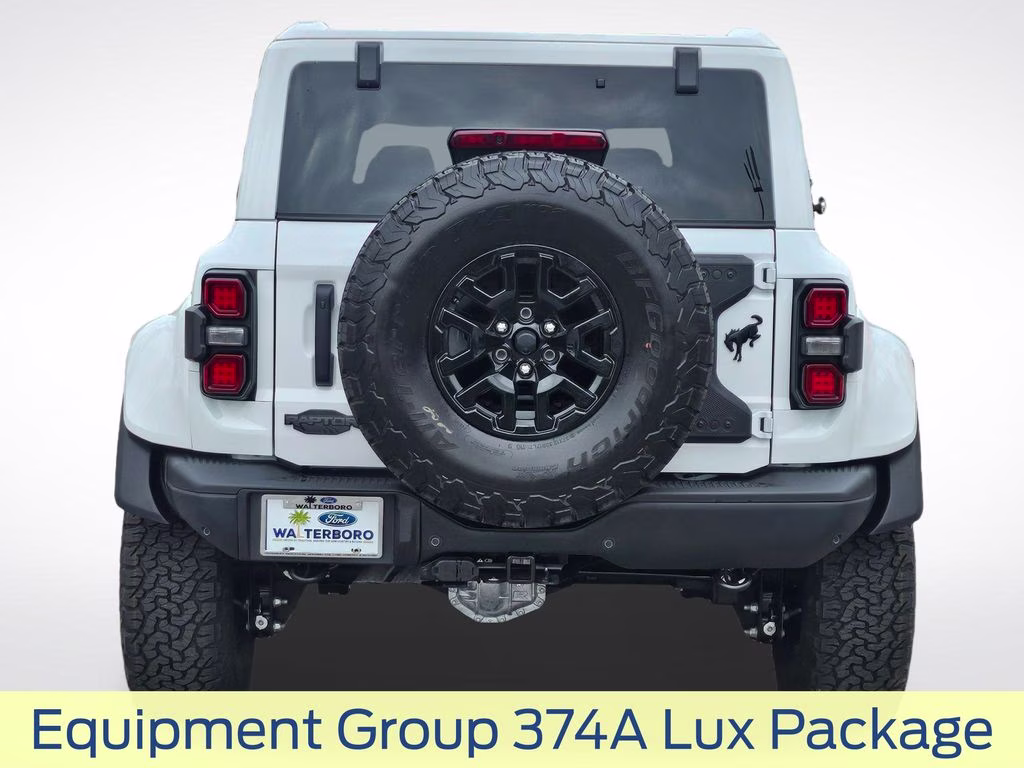 2026 Oxford White Ford Bronco Raptor 4X4 SUV