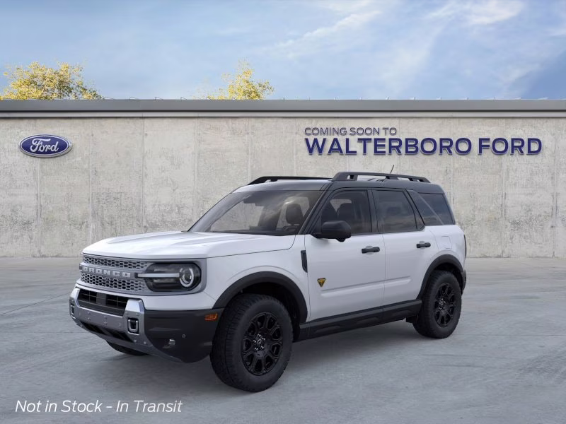 2026 Oxford White Ford Bronco Sport Badlands 4X4 SUV
