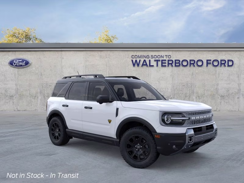 2026 Oxford White Ford Bronco Sport Badlands 4X4 SUV