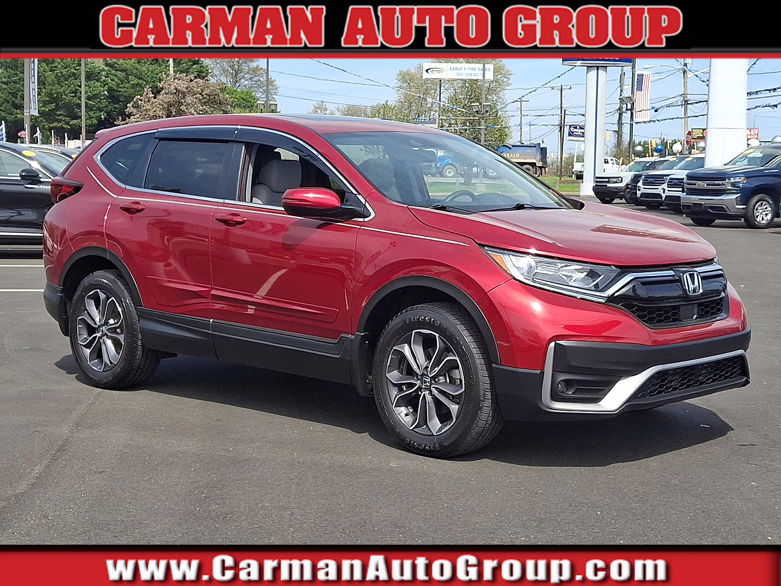 2020 Radiant Red Metallic - RZ Honda CR-V AWD EX-L AWD