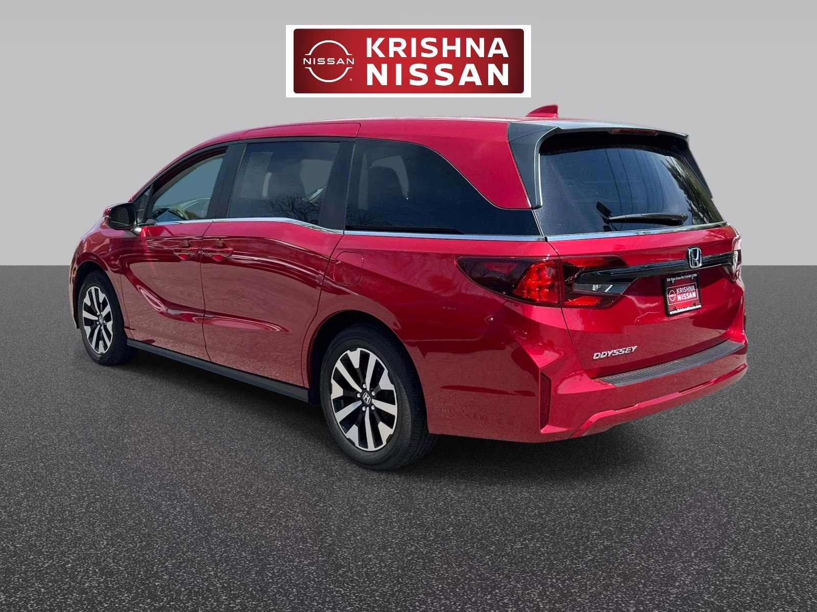 2025 Red Honda Odyssey EX-L FWD Van