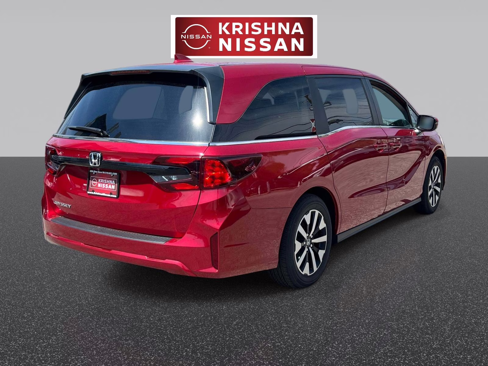 2025 Red Honda Odyssey EX-L FWD Van