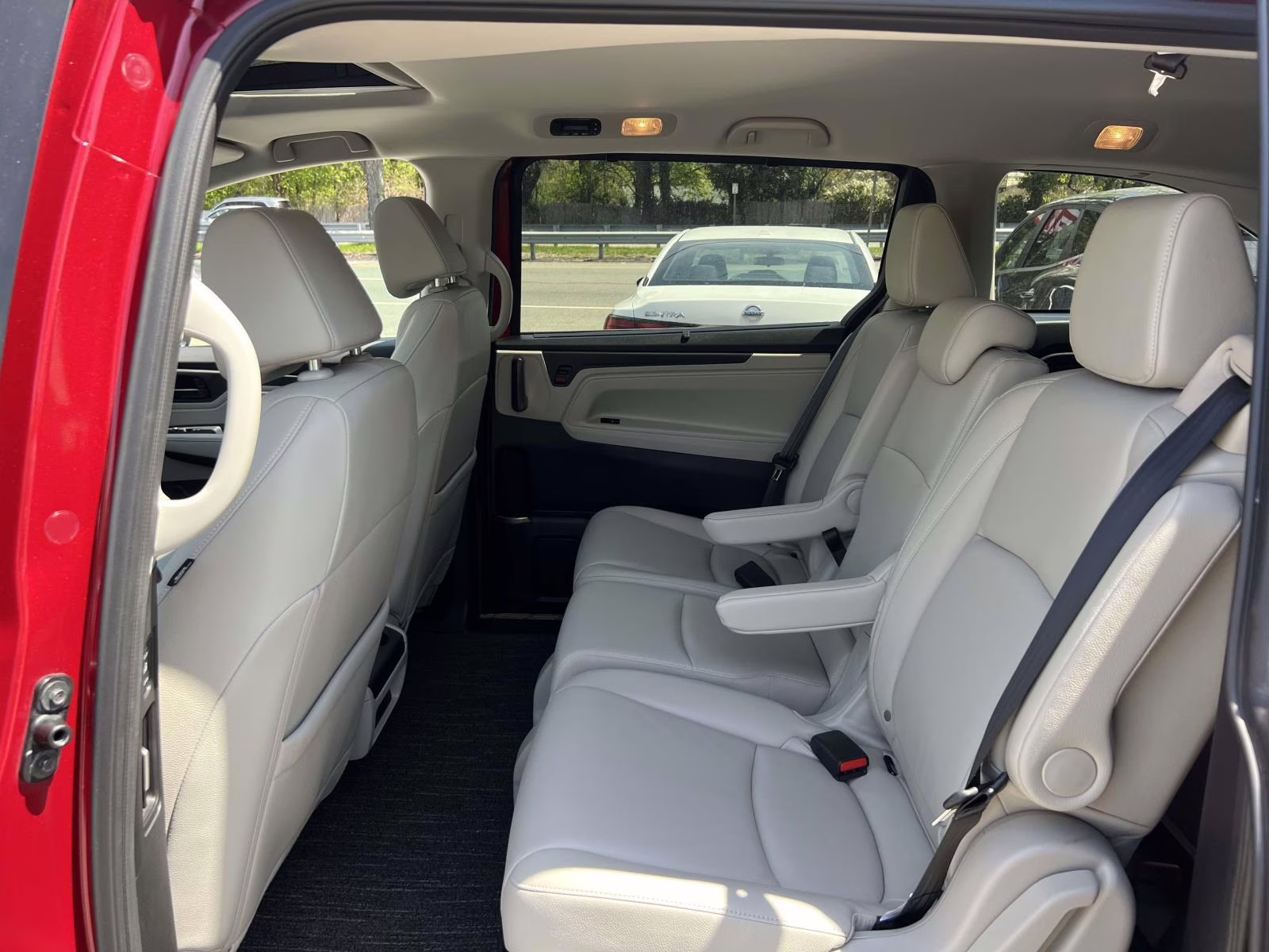 2025 Red Honda Odyssey EX-L FWD Van