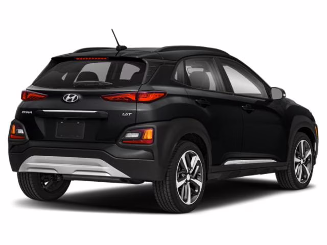 2021 Black Hyundai Kona Ultimate AWD SUV