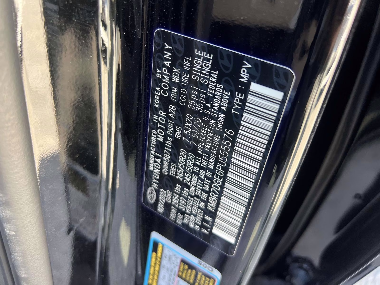 2023 Black Hyundai Palisade Calligraphy AWD AWD SUV