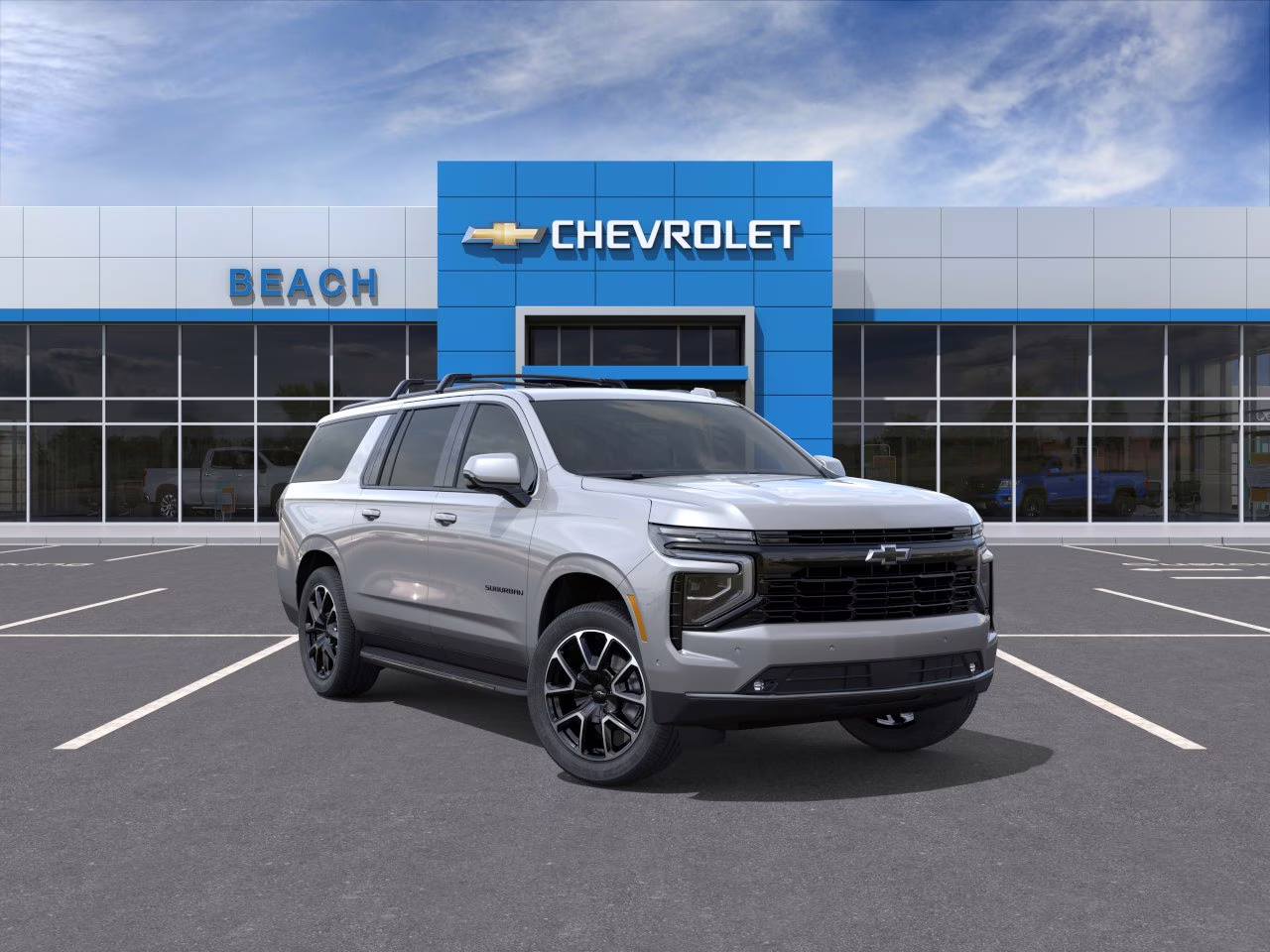 2026 Sterling Gray Metallic Chevrolet Suburban RST 4X4 SUV