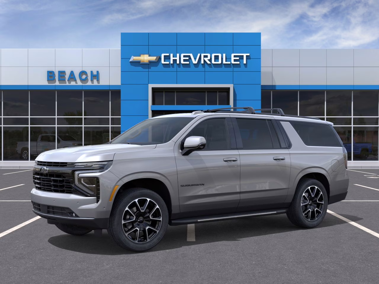 2026 Sterling Gray Metallic Chevrolet Suburban RST 4X4 SUV