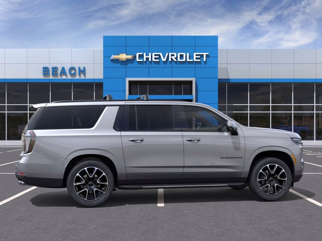 2026 Sterling Gray Metallic Chevrolet Suburban RST 4X4 SUV