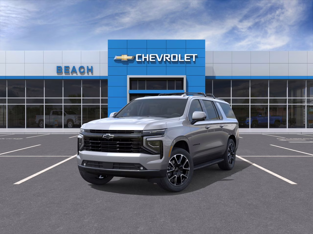 2026 Sterling Gray Metallic Chevrolet Suburban RST 4X4 SUV