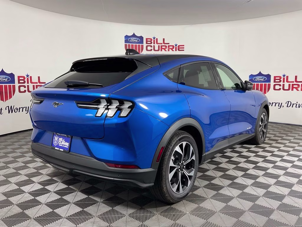 2026 Blue Metallic Ford Mustang Mach-E Select RWD SUV