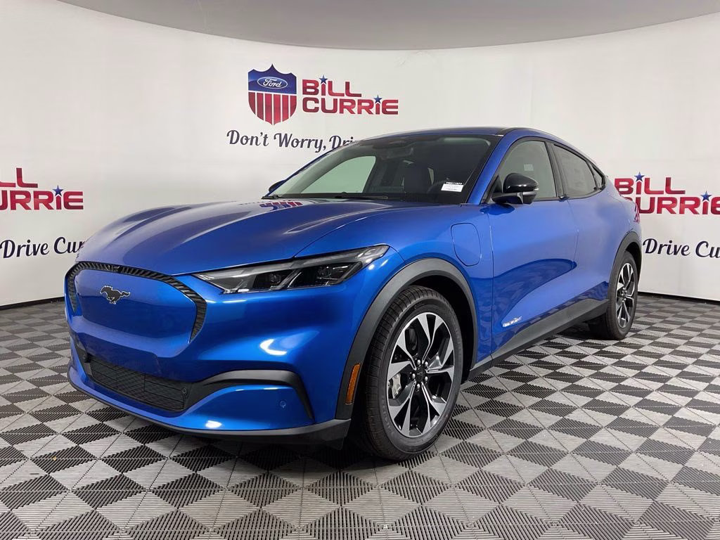 2026 Blue Metallic Ford Mustang Mach-E Select RWD SUV