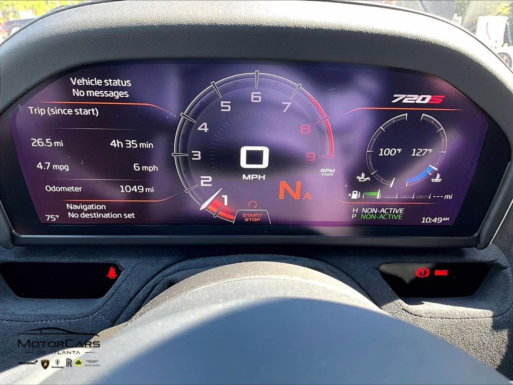 2021 White McLaren 720S RWD Coupe