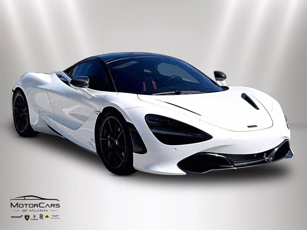 2021 White McLaren 720S RWD Coupe