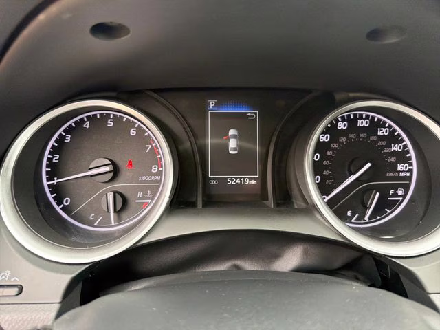 2023 Midnight Black Metallic Toyota Camry LE FWD Sedan