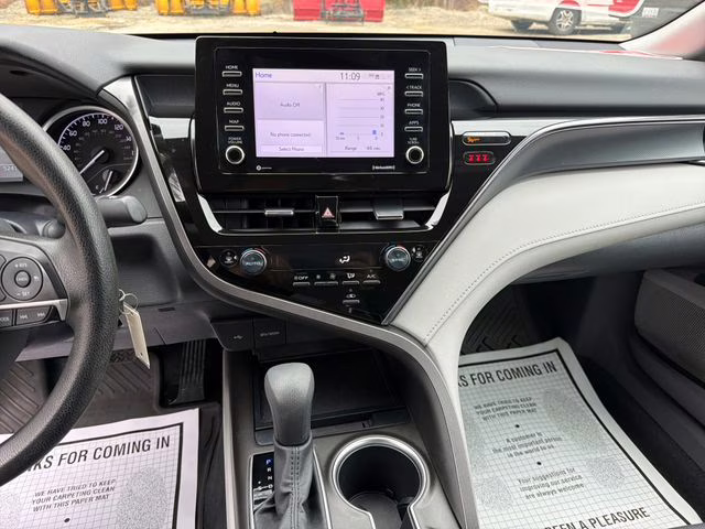 2023 Midnight Black Metallic Toyota Camry LE FWD Sedan