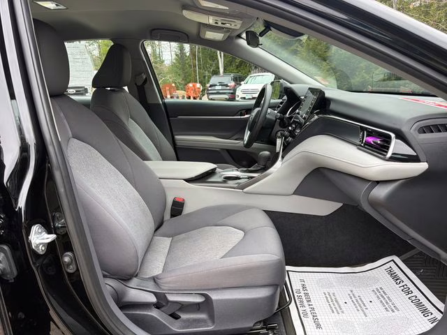 2023 Midnight Black Metallic Toyota Camry LE FWD Sedan