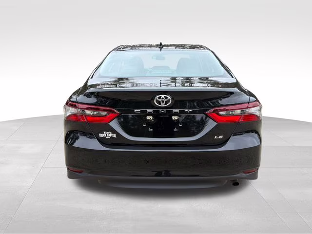 2023 Midnight Black Metallic Toyota Camry LE FWD Sedan