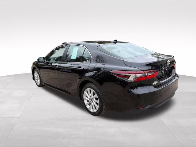2023 Midnight Black Metallic Toyota Camry LE FWD Sedan