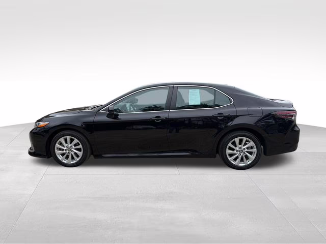 2023 Midnight Black Metallic Toyota Camry LE FWD Sedan