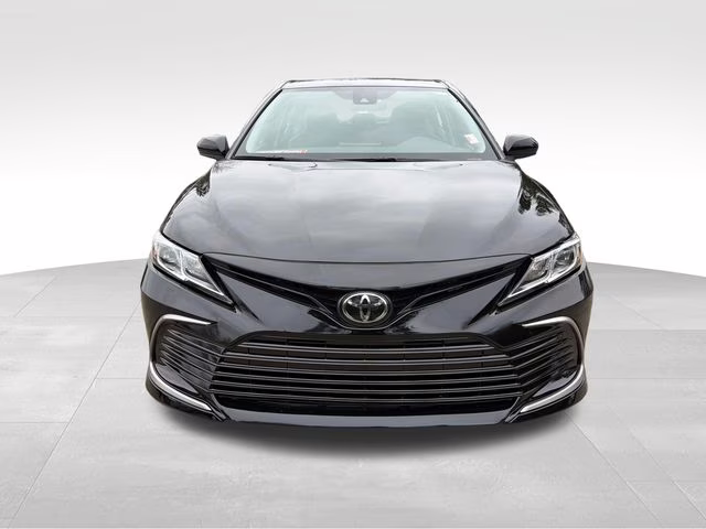 2023 Midnight Black Metallic Toyota Camry LE FWD Sedan