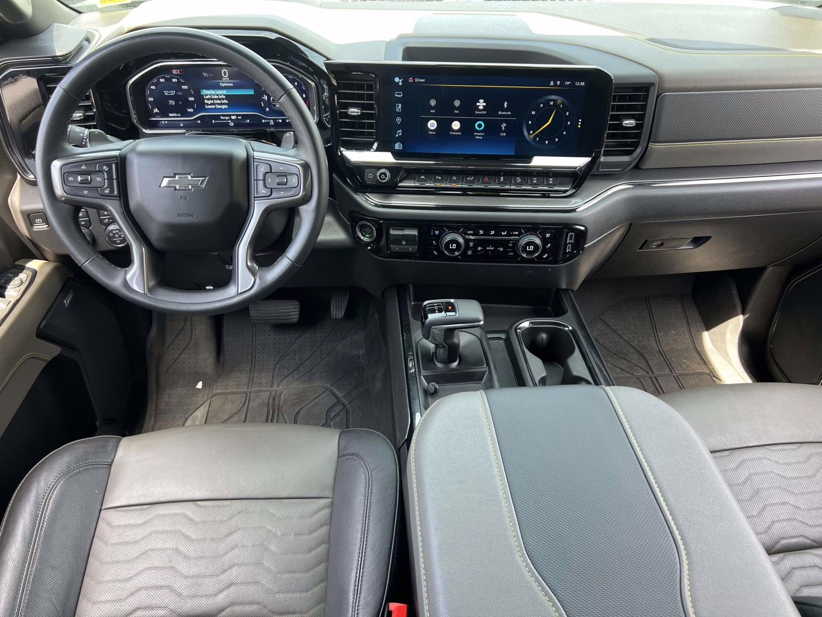 2024 Black Chevrolet Silverado 1500 4WD Crew Cab 147 ZR2 4X4 Truck