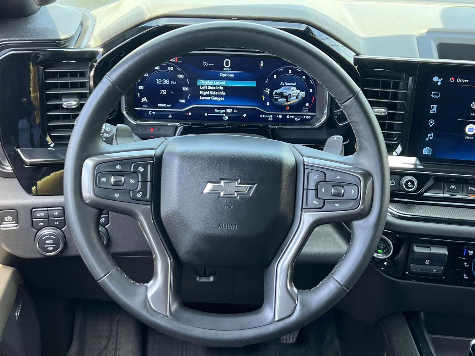 2024 Black Chevrolet Silverado 1500 4WD Crew Cab 147 ZR2 4X4 Truck