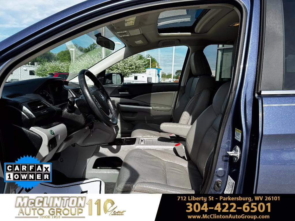 2013 Twilight Blue Metallic Honda CR-V EX-L FWD SUV