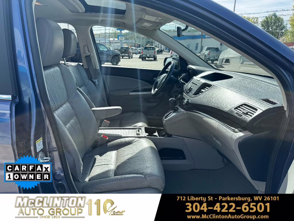 2013 Twilight Blue Metallic Honda CR-V EX-L FWD SUV