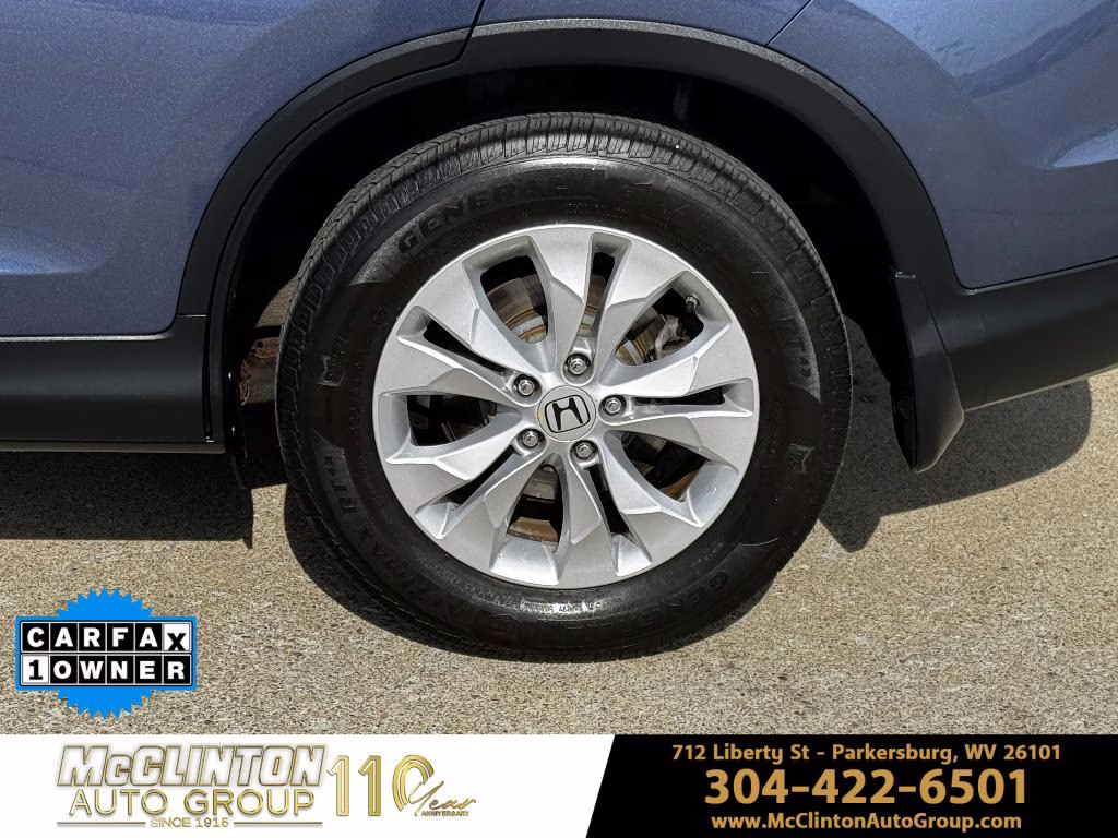 2013 Twilight Blue Metallic Honda CR-V EX-L FWD SUV