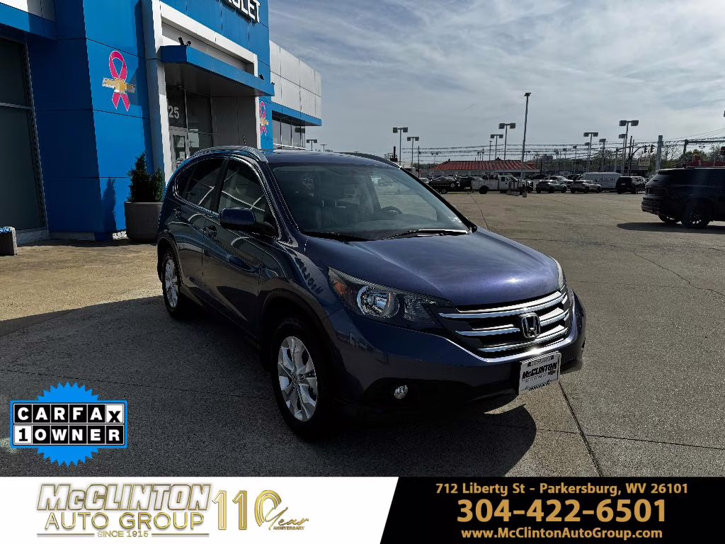 2013 Twilight Blue Metallic Honda CR-V EX-L FWD SUV