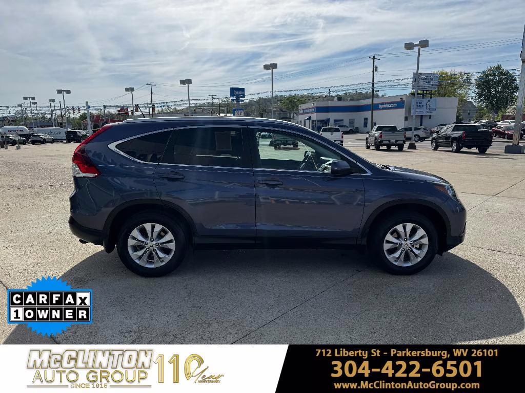 2013 Twilight Blue Metallic Honda CR-V EX-L FWD SUV