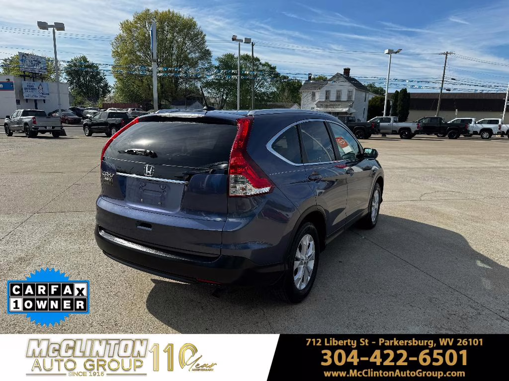 2013 Twilight Blue Metallic Honda CR-V EX-L FWD SUV