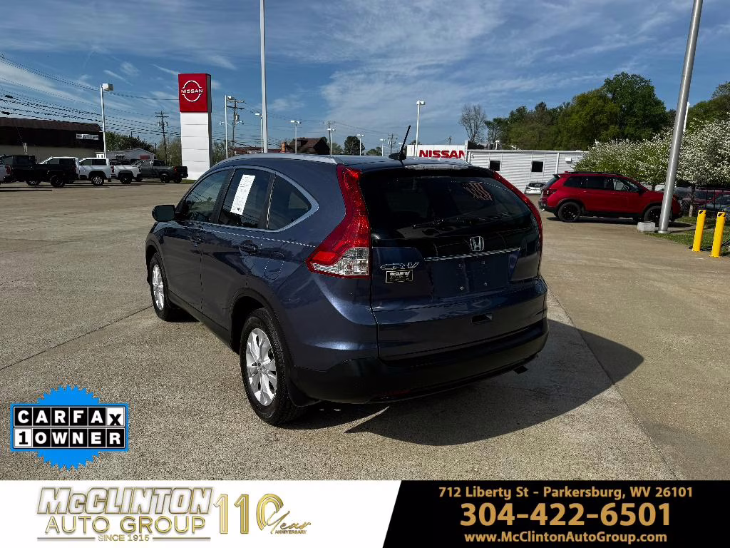 2013 Twilight Blue Metallic Honda CR-V EX-L FWD SUV