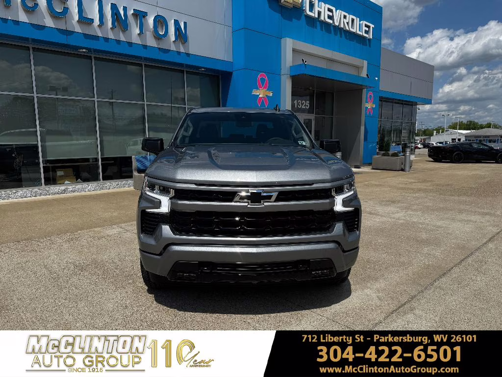 2026 Sterling Gray Metallic Chevrolet Silverado RST 4X4 Truck