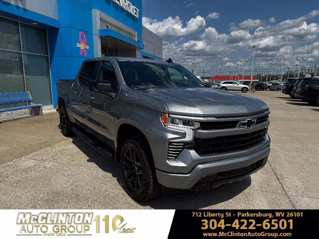2026 Sterling Gray Metallic Chevrolet Silverado RST 4X4 Truck