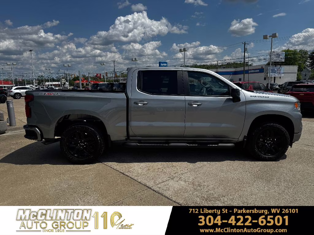 2026 Sterling Gray Metallic Chevrolet Silverado RST 4X4 Truck