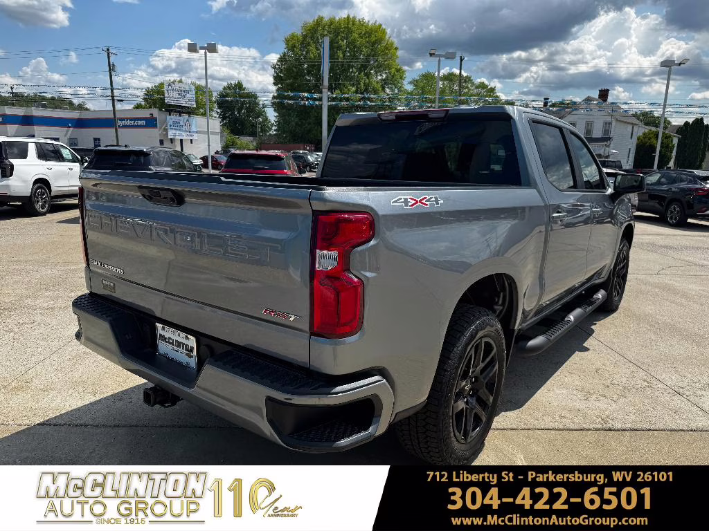 2026 Sterling Gray Metallic Chevrolet Silverado RST 4X4 Truck