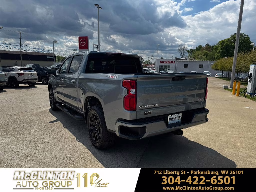 2026 Sterling Gray Metallic Chevrolet Silverado RST 4X4 Truck
