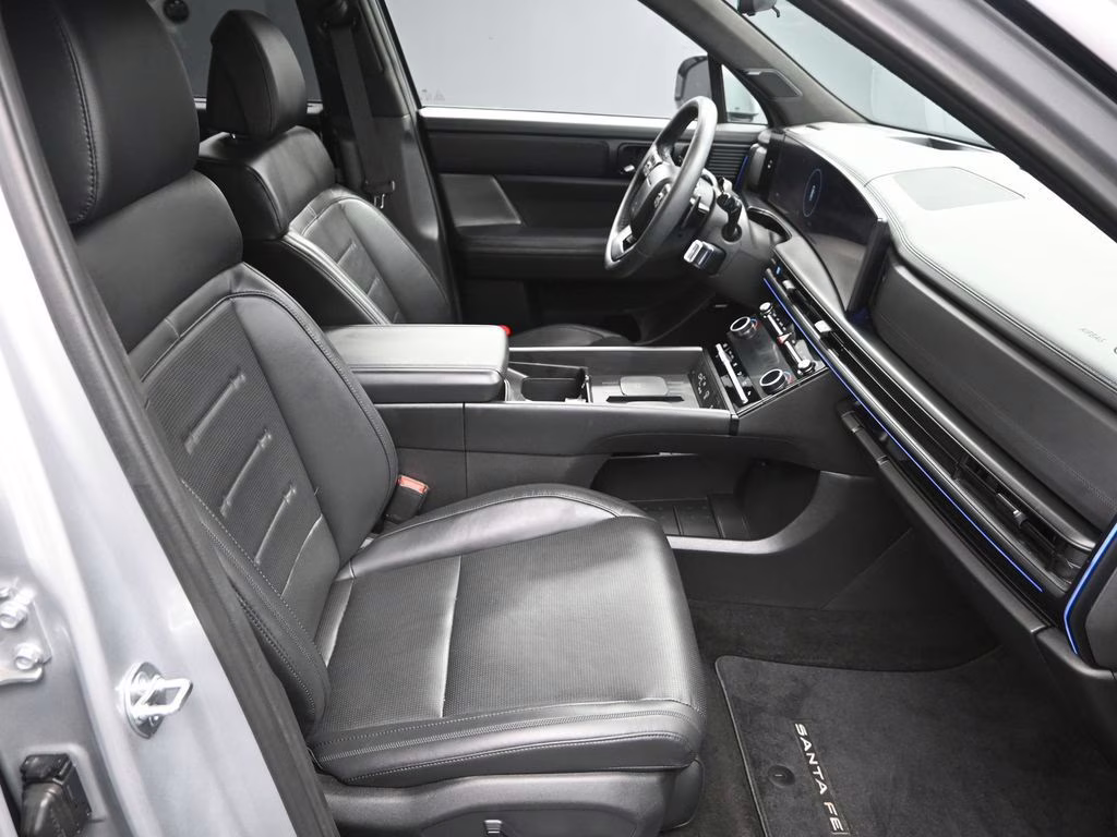 2024 Shimmering Silver Hyundai Santa Fe Hybrid Calligraphy AWD SUV