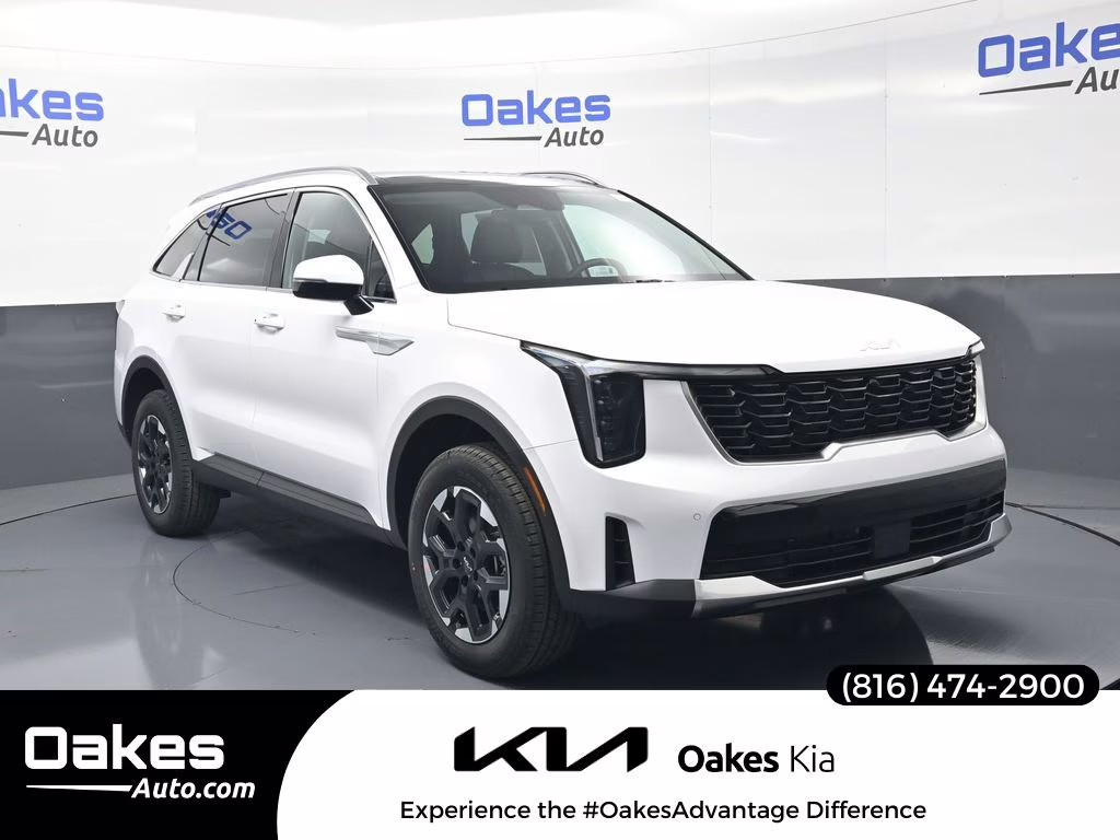 2026 Glacial White Pearl Kia Sorento S AWD SUV