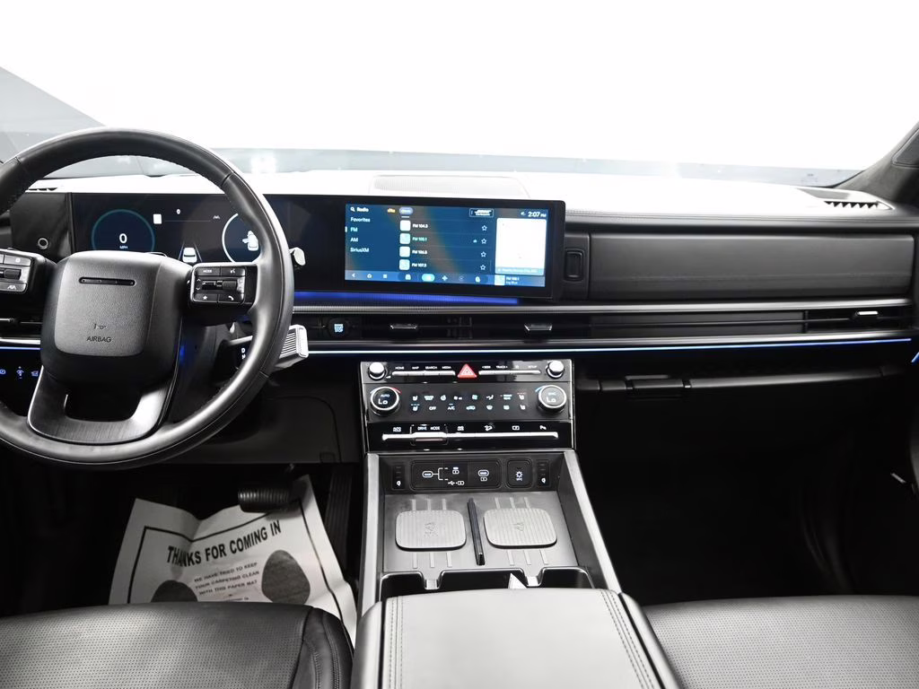 2024 Shimmering Silver Hyundai Santa Fe Hybrid Calligraphy AWD SUV