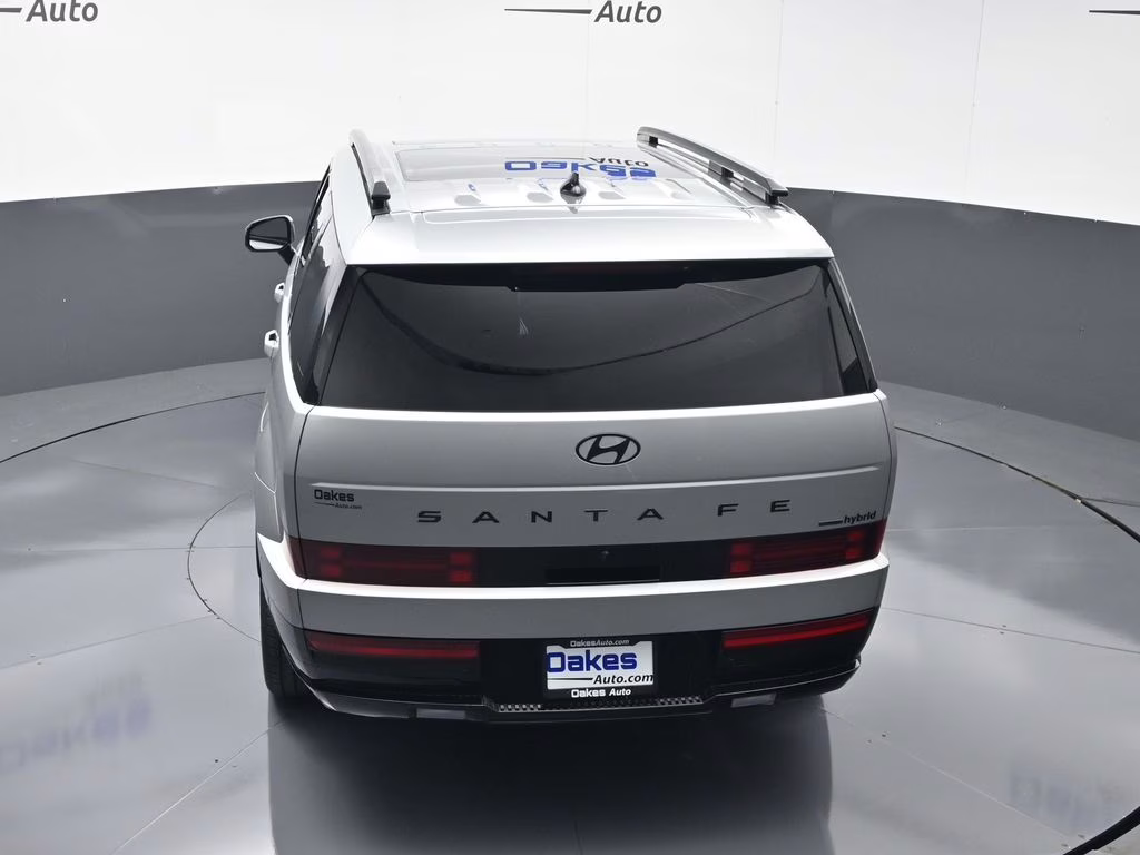 2024 Shimmering Silver Hyundai Santa Fe Hybrid Calligraphy AWD SUV