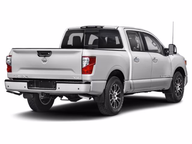 2022 Glacier White Nissan Titan SV 4X4 Truck