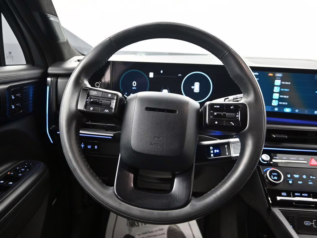 2024 Shimmering Silver Hyundai Santa Fe Hybrid Calligraphy AWD SUV