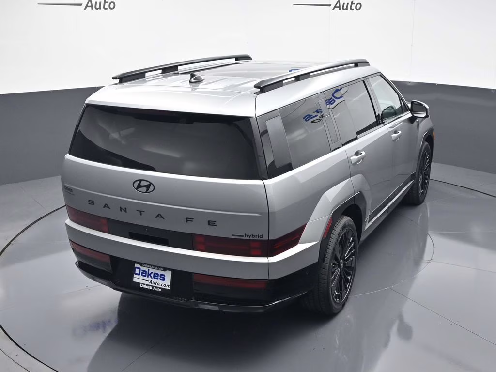 2024 Shimmering Silver Hyundai Santa Fe Hybrid Calligraphy AWD SUV