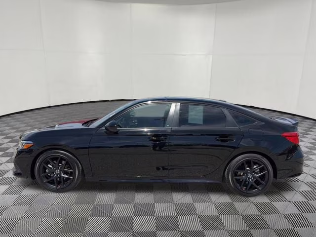 2022 Crystal Black Pearl Honda Civic Si FWD Sedan