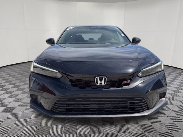 2022 Crystal Black Pearl Honda Civic Si FWD Sedan